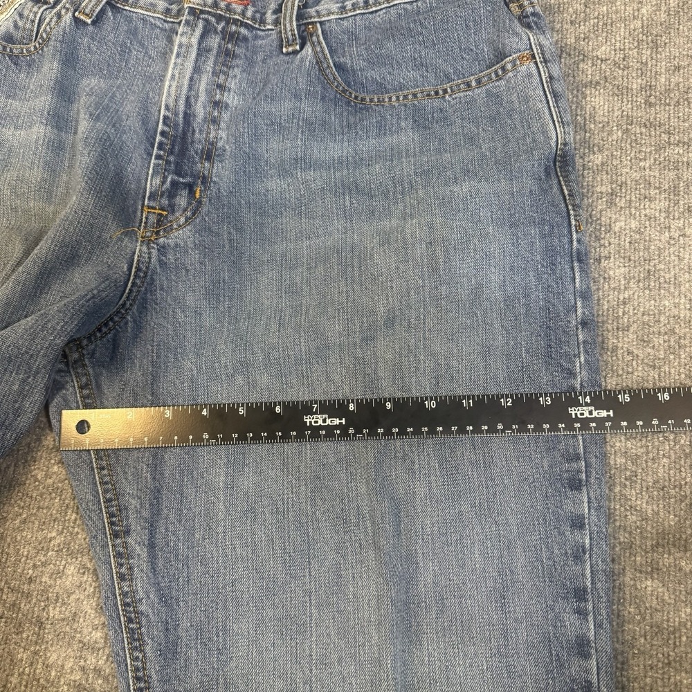 Cinch Jeans Mens 38x34 Blue Medium Wash Straight Leg Western Denim (40x34) - Picture 7 of 16
